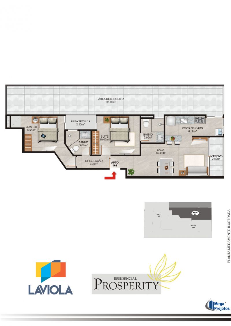 Apartamento à venda - Praia do Morro,Guarapari