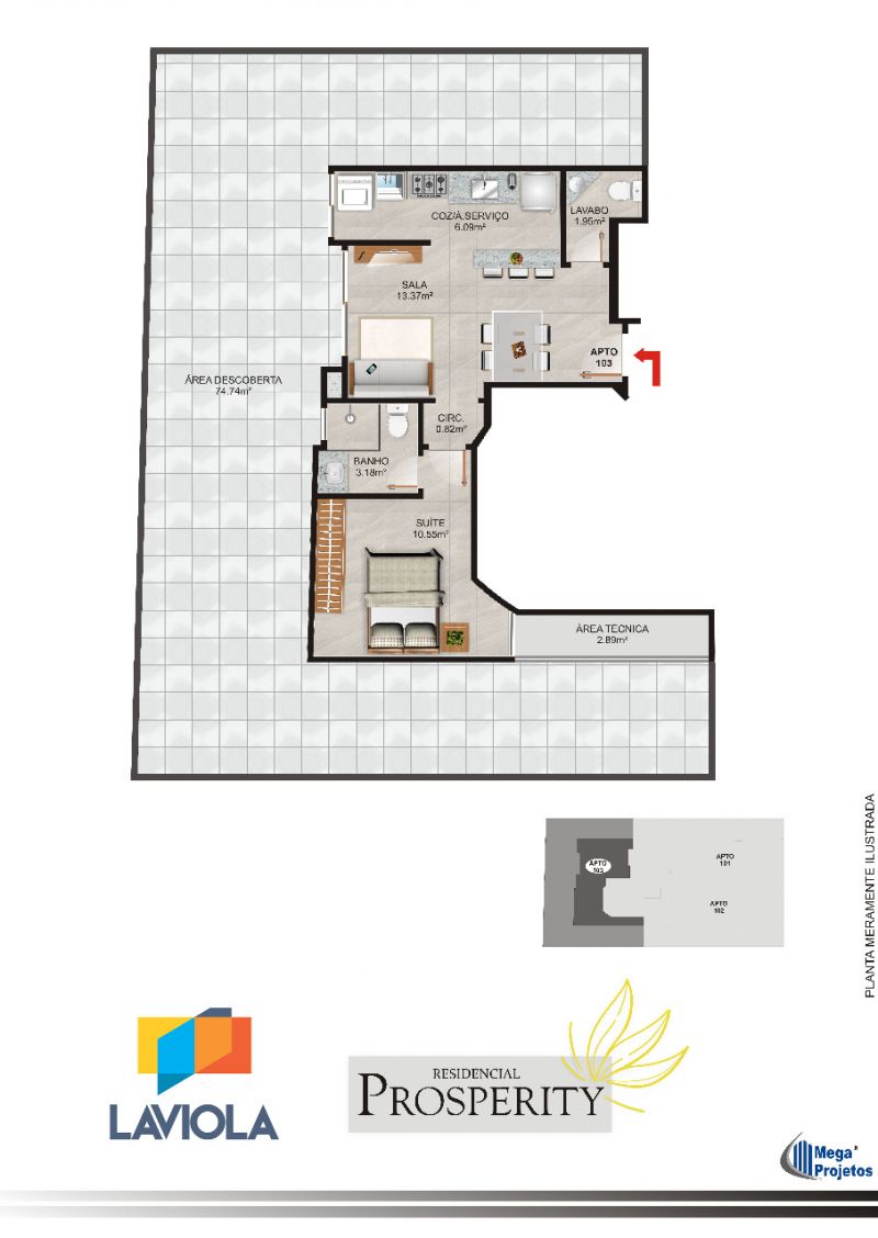 Apartamento à venda - Praia do Morro,Guarapari