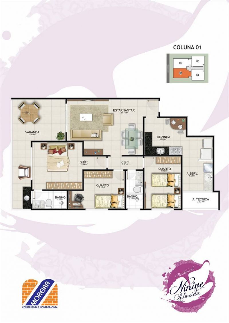 Apartamento à venda - Praia do Morro,Guarapari