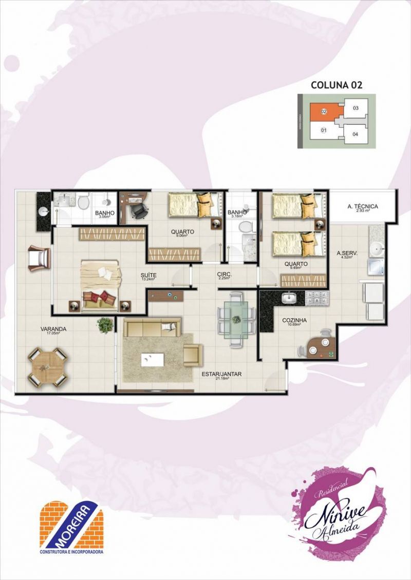 Apartamento à venda - Praia do Morro,Guarapari